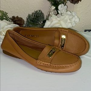 Coach Fredrick Pebble Grain round toe loafer